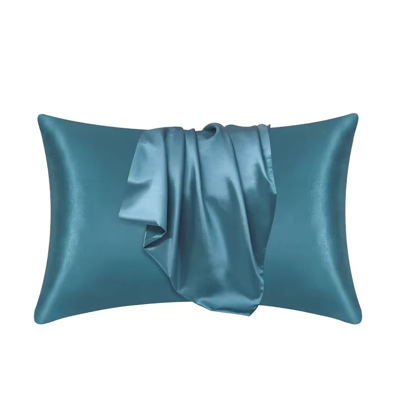 100 Natural Mulberry Silk Pillowcase  Luxury Real Silk Bedding For Hair  Skin Protection 12