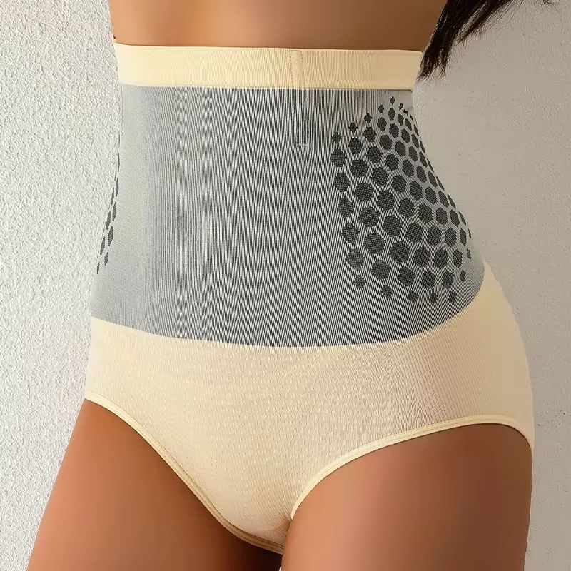 Seamless High Waist Control Panties  Womens Body Shaping Briefs With Magnetic Therapy Warmth 5