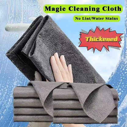 Thickened Magic Cleaning Cloth – Reusable Streak-Free Glass & Window Wiping Rag for Kitchen and Home