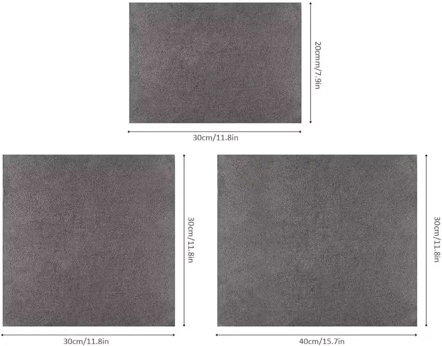 Thickened Magic Cleaning Cloth  Reusable StreakFree Glass  Window Wiping Rag For Kitchen And Home 5