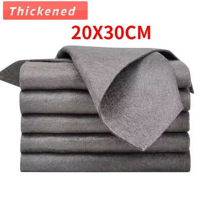 Thickened Magic Cleaning Cloth  Reusable StreakFree Glass  Window Wiping Rag For Kitchen And Home 7
