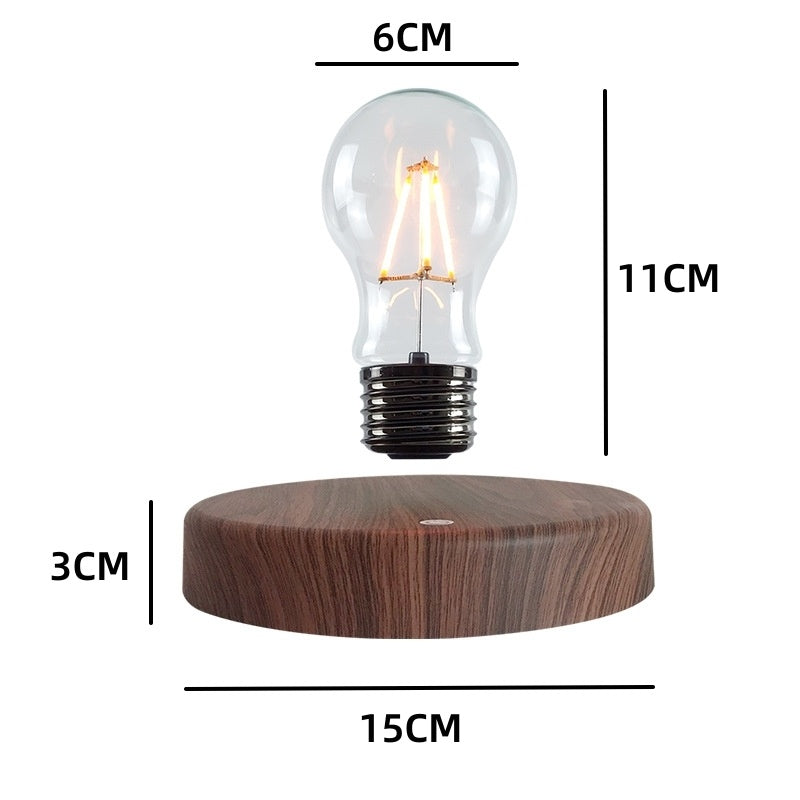Floating Glass LED Bulb Magnetic Levitation Lamp Modern Home Office Desk Decoration Unique Birthday 5