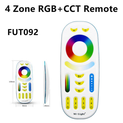 Miboxer ZL5 Zigbee LED Strip Light Controller For Single Color Dual White RGB RGBW RGBCCT With Remo 1