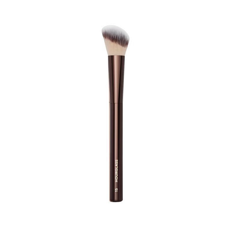 Liquid Blush Makeup Brush Bronzer Cream Cheek Brush Make Up Brush With Metal Handle Box For Smooth  1