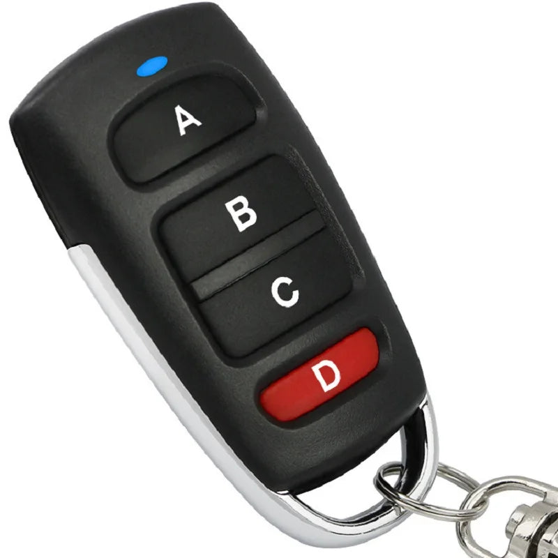 Universal 433MHz Wireless RF Remote Control Copy Code Garage Door Gate Duplicator Key Opener For 43 2