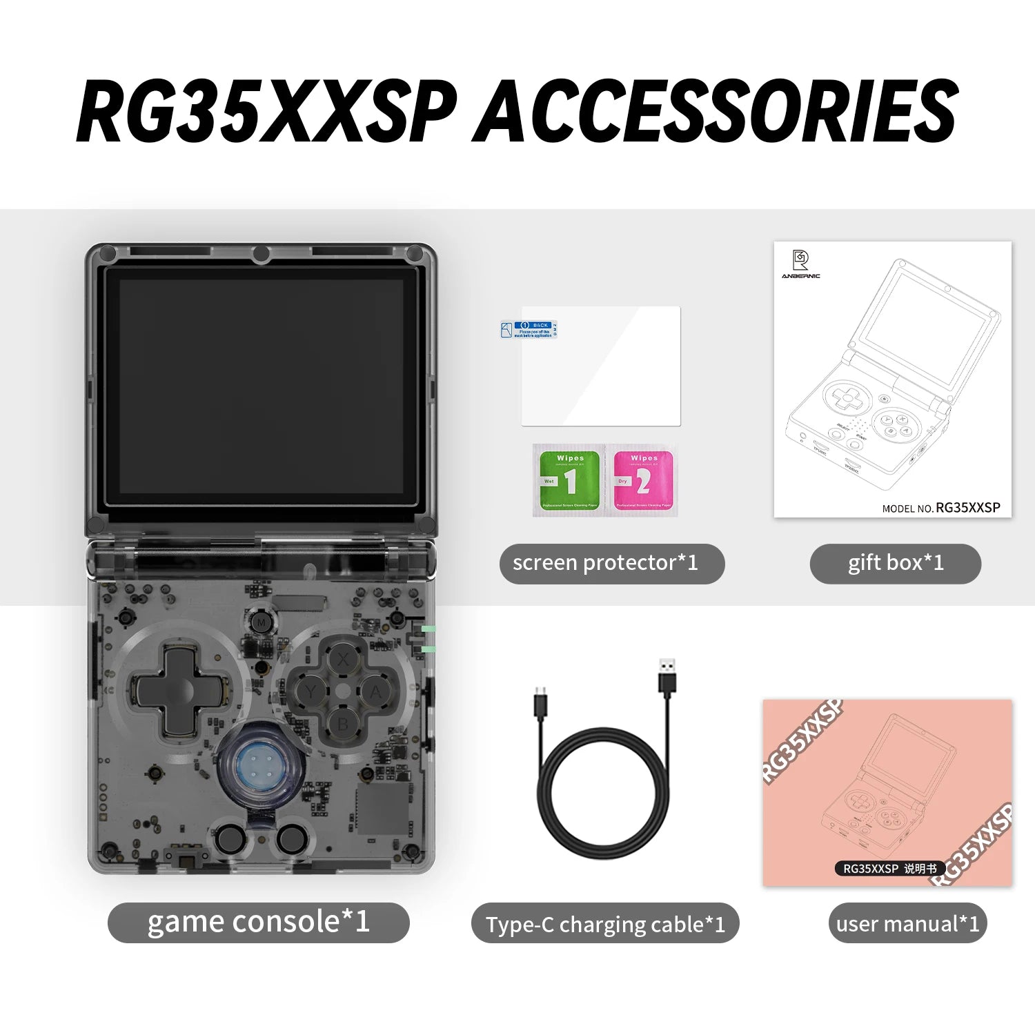 Ultimate Retro Gaming Gift RG35XXSP Flip Console 35 IPS Screen WiFi HDMI Output  Play Classics Read 7
