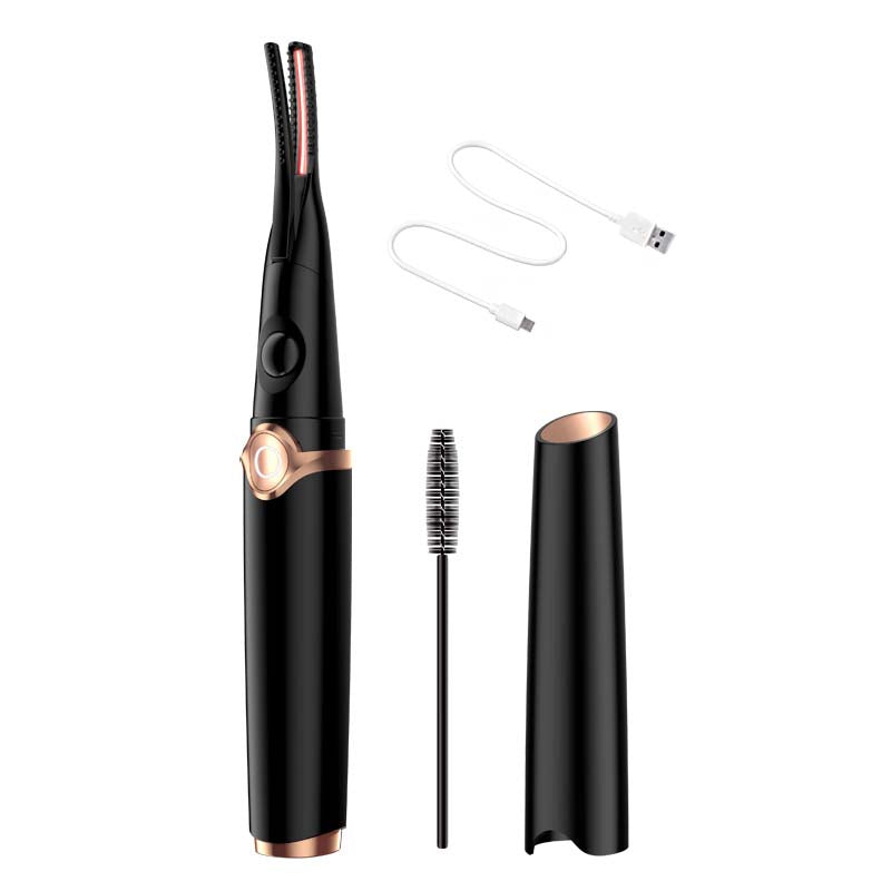 Portable Electric Heated Eyelash Curler for Women, Long Lasting Curl, Private Label Heated Eyelash Curler
