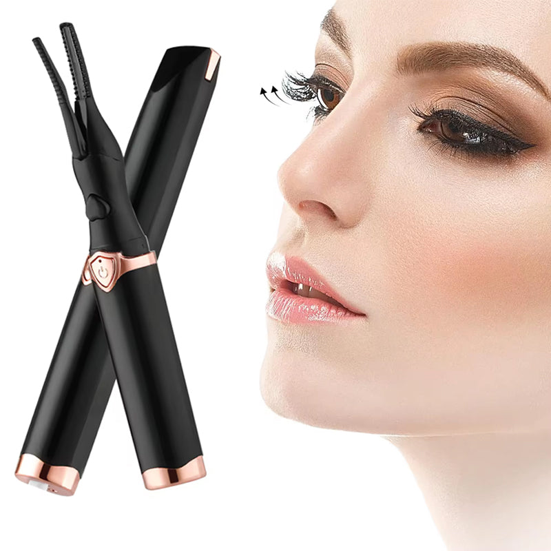 Portable Electric Heated Eyelash Curler for Women, Long Lasting Curl, Private Label Heated Eyelash Curler