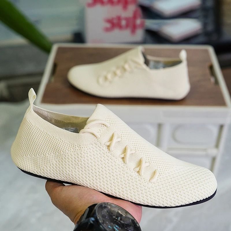 Breathable Mesh Loafers For Men Comfortable AntiSlip Summer Driving Shoes 7