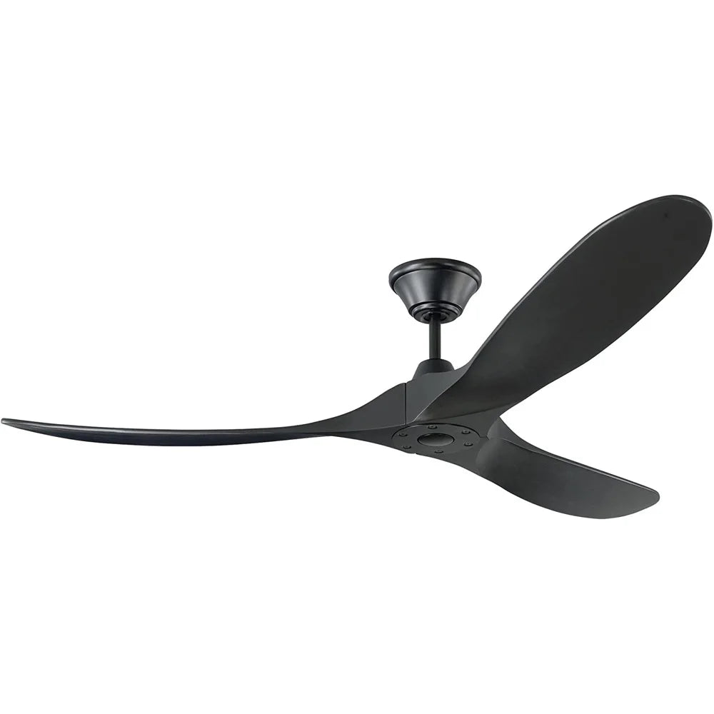 Modern OutdoorIndoor Ceiling Fan With Remote Control Energy DC Motor  Solid Wood Blades Silent  Sty 3