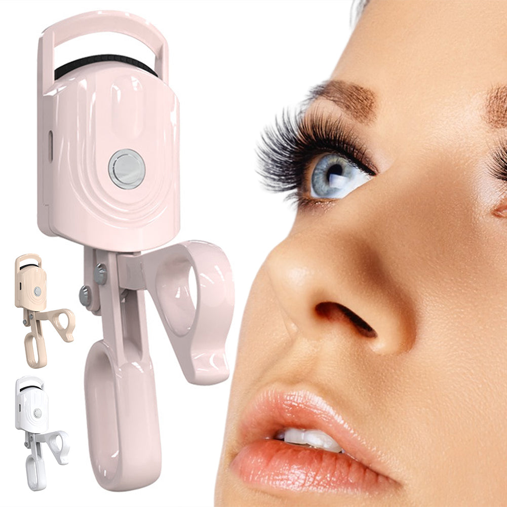 Rechargeable Electric Heated Eyelash Curler, Fast Heating Lash Curler, Makeup Supplies Long Lasting Eye Beauty Tool