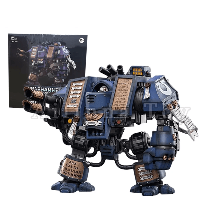 Epic 40K Venerable Dreadnought Model Toy Gift, 1/18 Scale Poseable Mecha Action Figure for Anime Collectors & Gamers