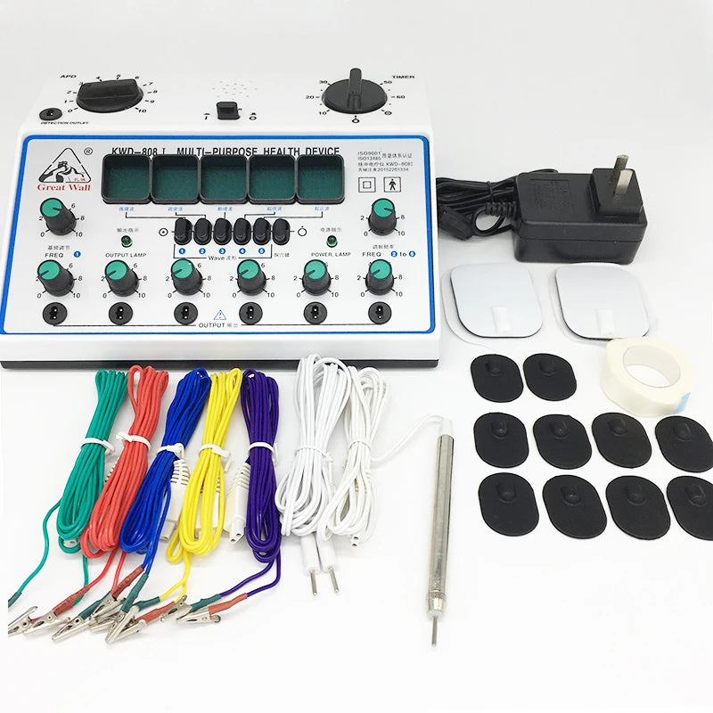 Advanced Electrical Nerve Muscle Stimulator Machine 50Hz 6Channel Output For Deep Tissue Pain Relie 1