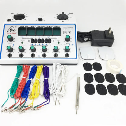 Advanced Electrical Nerve Muscle Stimulator Machine 50Hz 6Channel Output For Deep Tissue Pain Relie 1