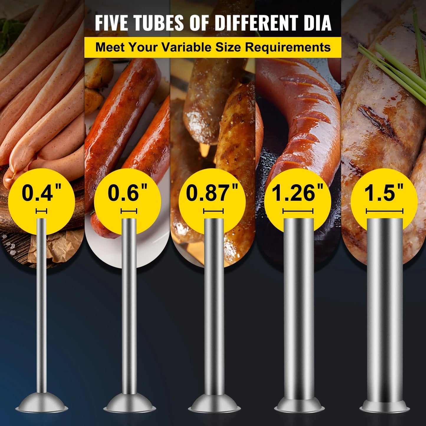 3 L Manual Sausage Stuffer For Home And Commercial Use 4