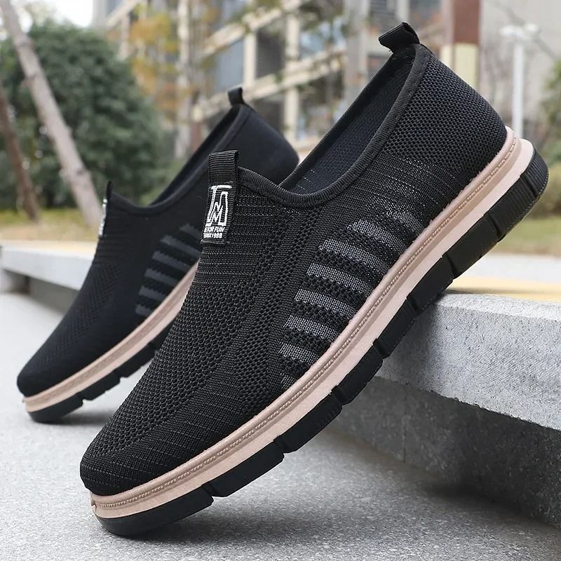 Mens Casual Sneakers Breathable Lightweight Mesh Soft Sole Antibacterial 1