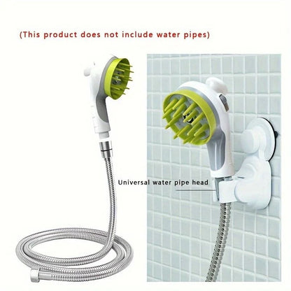Pet Bathing Spray and Massage Glove for Dogs