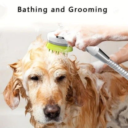 Pet Bathing Spray And Massage Glove For Dogs 2