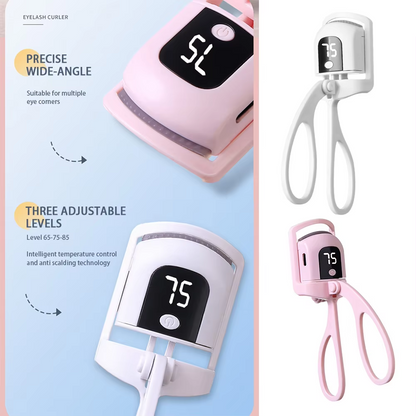 Rechargeable Electric Eyelash Curler For Longlasting Curling New Generation ABS Heated Lash Curler  3