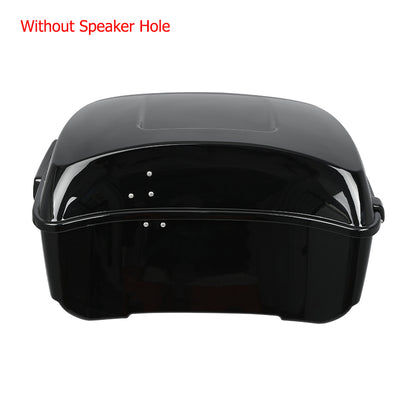 Motorcycle King Trunk Rack Backrest For Harley Touring  Street Glide  Road Glide Compatible Sissy B 4