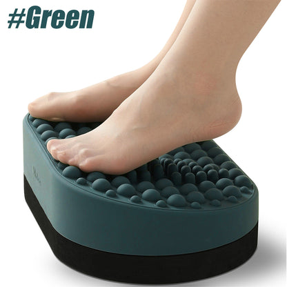 Adjustable Under Desk Foot Rest & Stool, Ergonomic Relief for Back & Hip Pain for Office Chairs and Gaming Setups