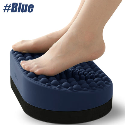 Adjustable Under Desk Foot Rest & Stool, Ergonomic Relief for Back & Hip Pain for Office Chairs and Gaming Setups