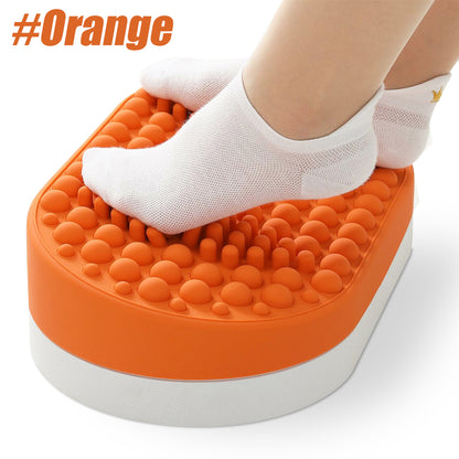 Adjustable Under Desk Foot Rest & Stool, Ergonomic Relief for Back & Hip Pain for Office Chairs and Gaming Setups