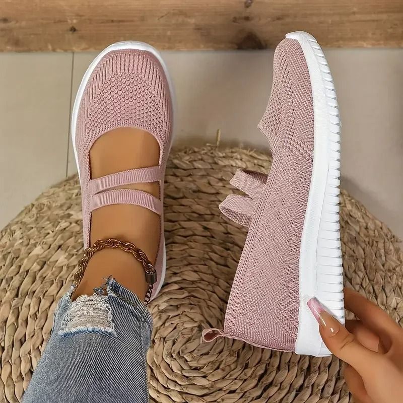 Womens Casual Sports Shoes Breathable Mesh Lightweight Soft Sole 4
