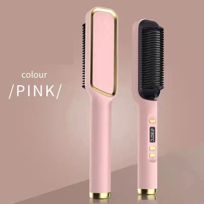 Electric Negative Ion Straightening Comb For Smooth And Safe Styling 7