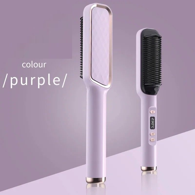 Electric Negative Ion Straightening Comb For Smooth And Safe Styling 8