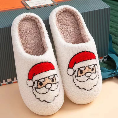 Winter Indoor Slippers  Cute Flower Slides For Women Men  Couples With Soft Flat Sole 11