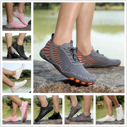 Unisex Aqua Shoes  QuickDrying Barefoot Water Shoes For Swimming Beach And Outdoor Sports 4