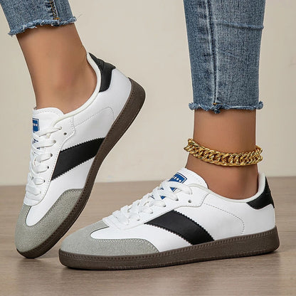 Lightweight Lace Up Fashion Sneakers Comfortable Non Slip Casual Sports Shoes 2