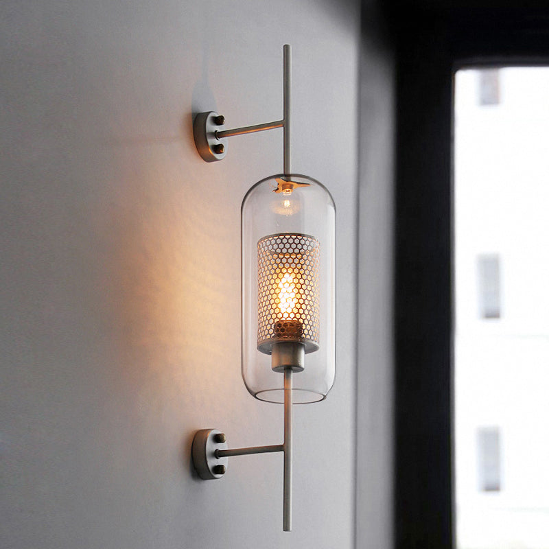 Modern Glass Wall Lamp Fixture, Golden Ball Sconce Lighting for Bedside, Living Room, Corridor Home Decoration
