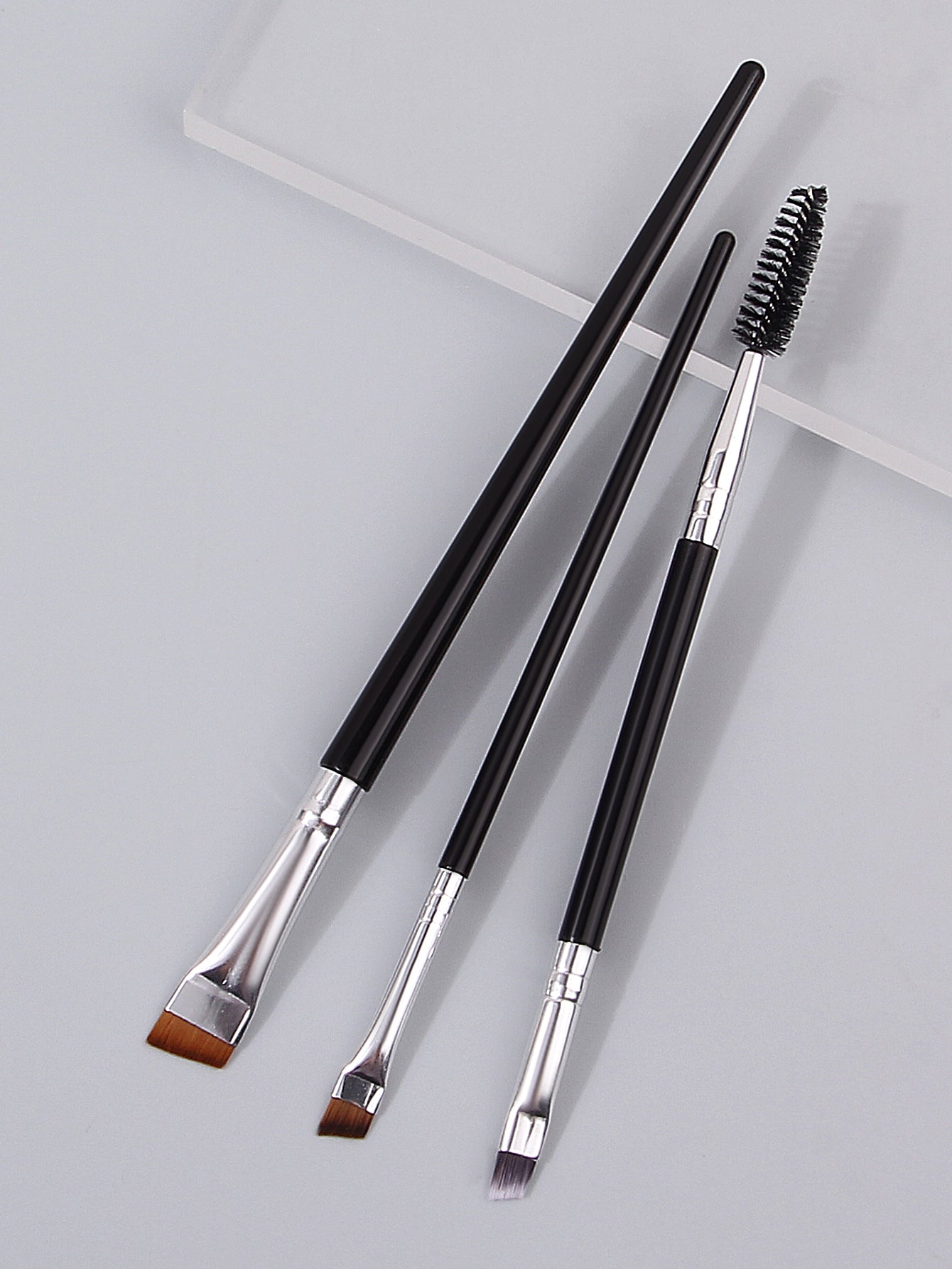 Professional Eye Makeup Brush Set, Eyebrow Brush, Double Headed Eyelash Brush, Ultra Thin Eyeliner Brush, Portable Brush