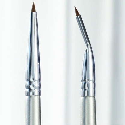 Precision Detail Eye Makeup Brush, Foldable Eyeliner Pen with Concealer Multi Functional Tool, Professional Makeup