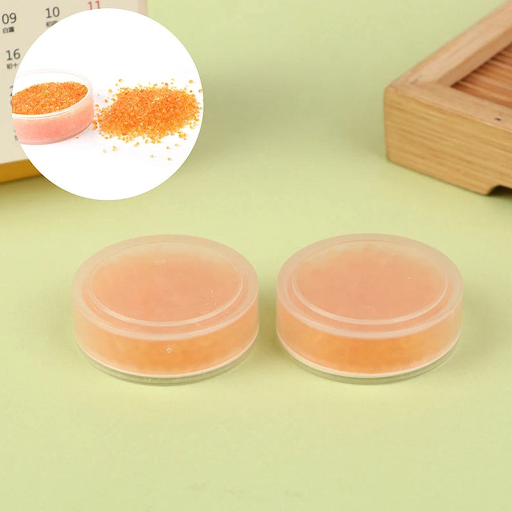 100pcs Portable Hearing Aid Drying Capsules, Desiccant Dehumidifier Pallets for BTE Aids, IEMs Essential Ear Care Ac
