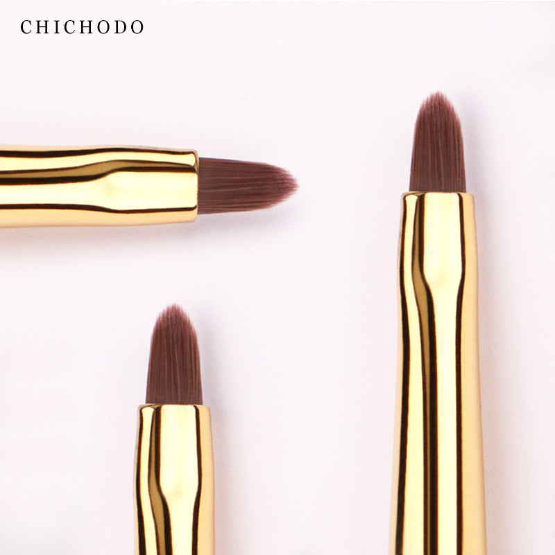 Professional Luxury Makeup Brush Red Rose Series, Lip Brush Eyeliner Brush, High Quality Soft Synthetic Hair Beauty Tool