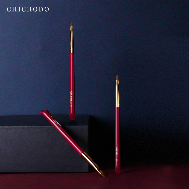 Professional Luxury Makeup Brush Red Rose Series, Lip Brush Eyeliner Brush, High Quality Soft Synthetic Hair Beauty Tool