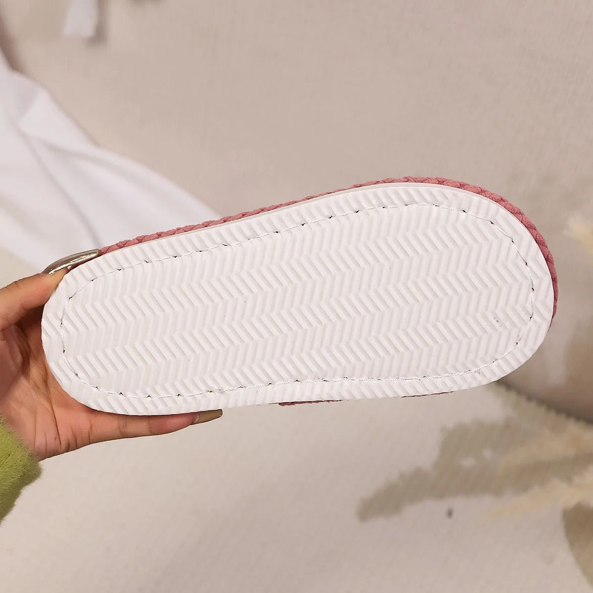 Lightweight Cross Band Slippers Open Toe Indoor Outdoor EVA Strap Slides 6