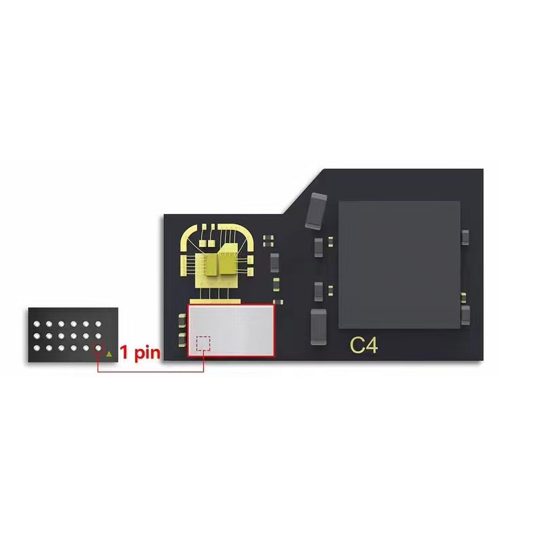 JC Romeo2 Face ID Chip IC Replacement Dot Matrix Repair Chip For IPhone 13 14 15 Series  Face ID Re 2
