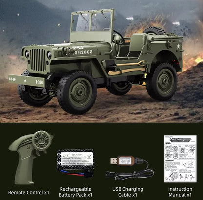 Simulation Model Remote Control Off-road Vehicle, RC Car Toy for Children, High-Speed Off-road Truck, Perfect Gift