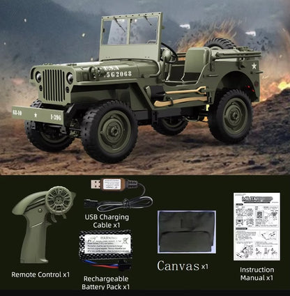 Simulation Model Remote Control Off-road Vehicle, RC Car Toy for Children, High-Speed Off-road Truck, Perfect Gift