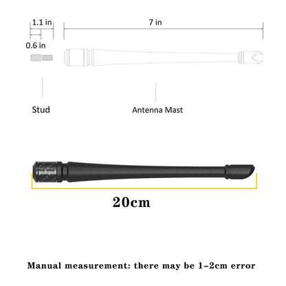 Rubber Antenna Replacement AM FM Radio Signal Aerial For Jeep Dodge Ram Ford Raptor Accessories 1