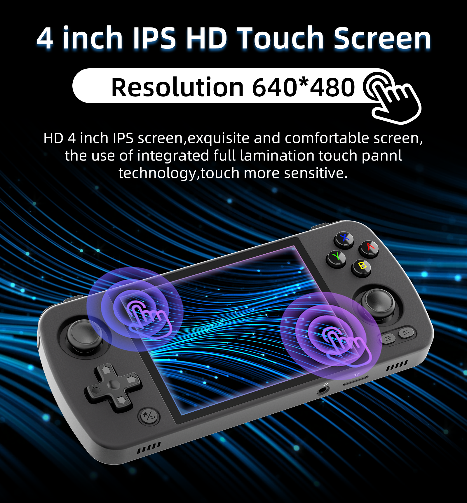 ANBERNIC RG405M Metal Shell Handheld Game Console Touch Screen Android 12 System T618 Chip 3000 Pre 1