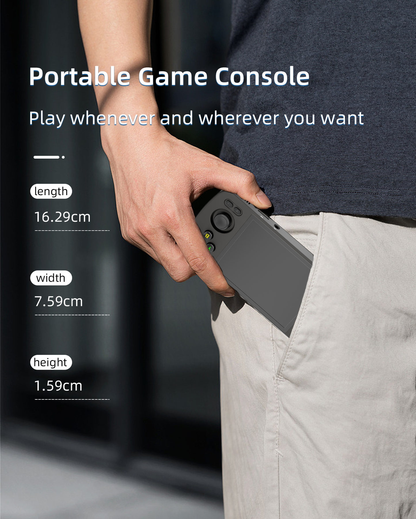 ANBERNIC RG405M Metal Shell Handheld Game Console Touch Screen Android 12 System T618 Chip 3000 Pre 5