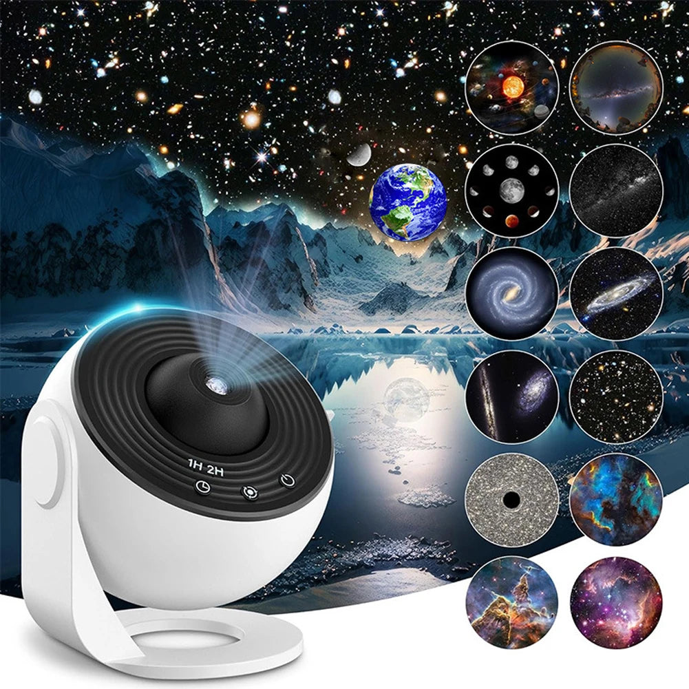 Magic Galaxy Projector Night Light 360 Rotating Starry Sky For Bedroom Ambiance Kids Sleep Aid And  1