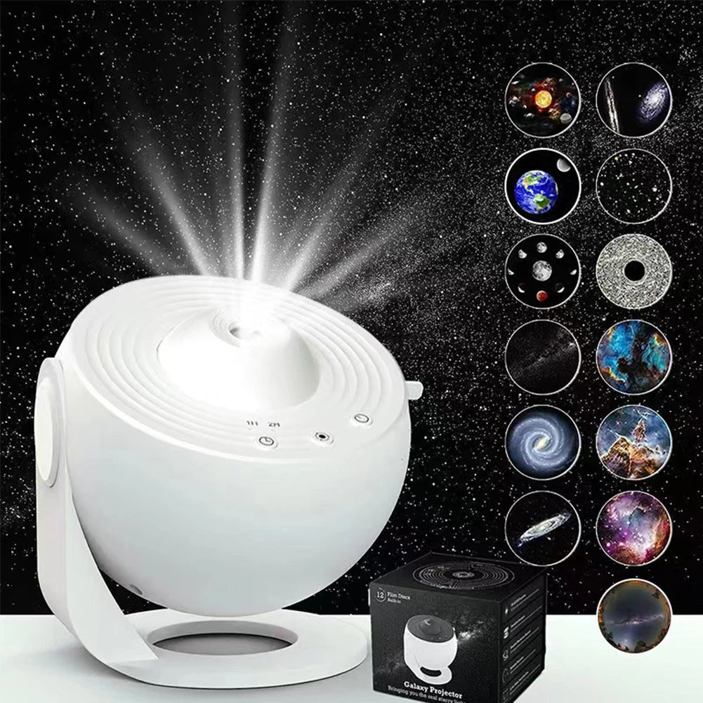 Magic Galaxy Projector Night Light 360 Rotating Starry Sky For Bedroom Ambiance Kids Sleep Aid And  8