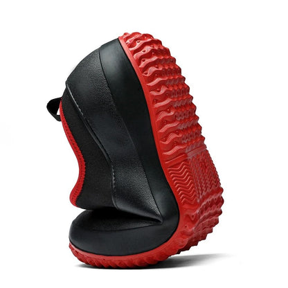 Anti Slip Rubber Rain Shoes Short Tube Waterproof Kitchen Garden Car Wash Fishing Shoes 2