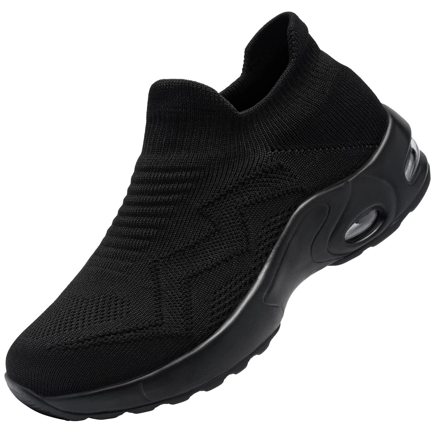Safety Shoes Breathable Steel Toe Work Sneakers Lightweight Slip On Boots 7
